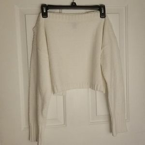 Off the shoulder sweater